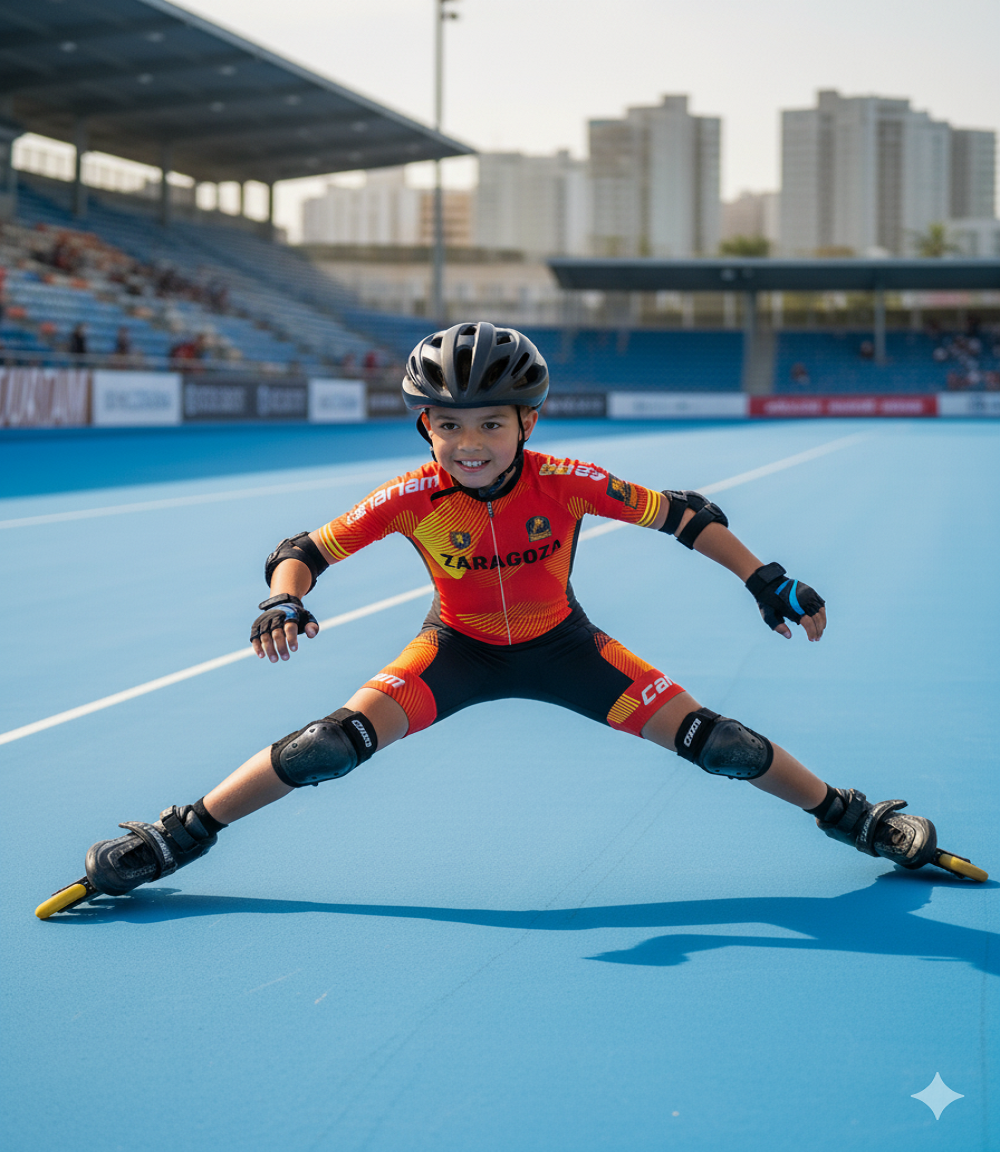 Competición de patinaje Zaragoza