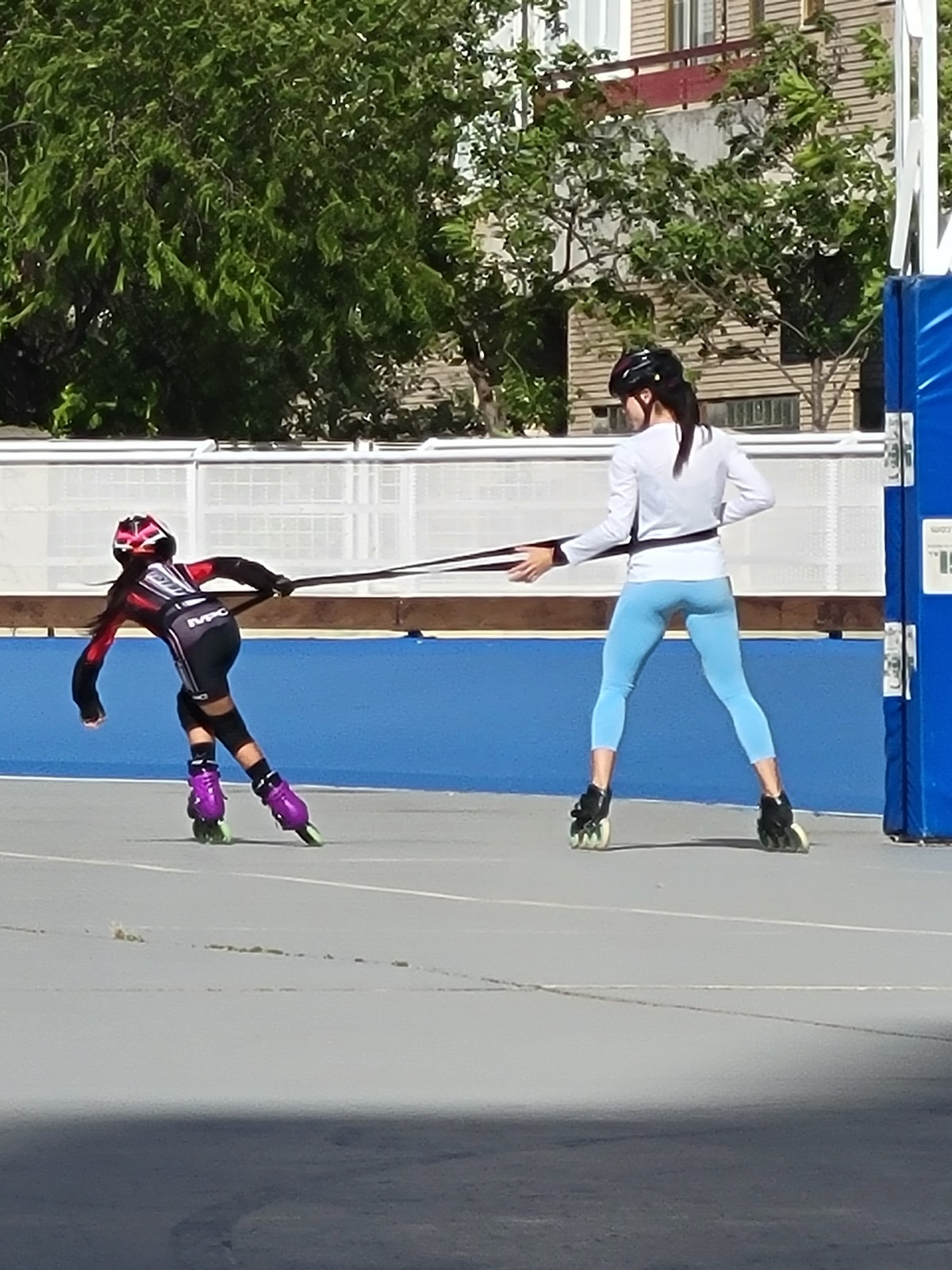 entrenamiento en patinódromo Zaragoza